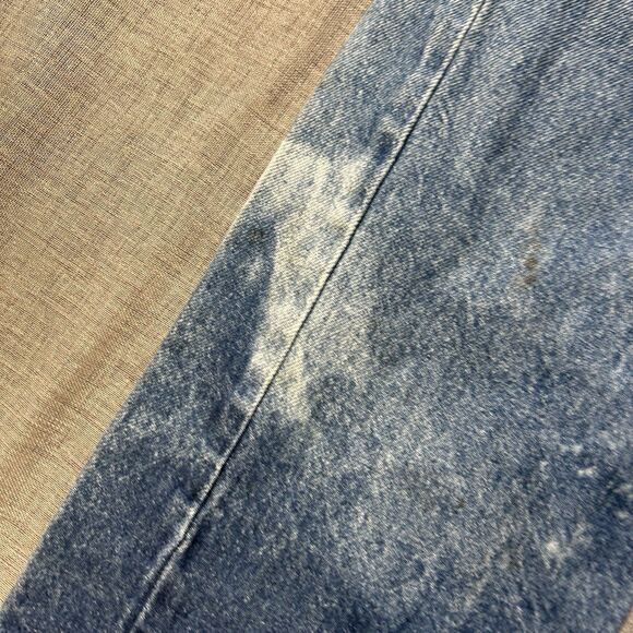 Vintage 70s/80s Levi’s Orange Tab Distressed Denim Jeans 24x31 USA - Picture 3 of 16